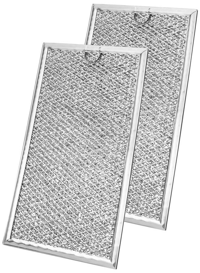 GUXPCH W10535950 PS8769987 Microwave Grease Filter Fits for Whirlpool Microwave Oven, 6-1/4" X 11" X 3/32” Aluminum Mesh Filters Replaces W10834067 3281035, 2 PCS - Image 1